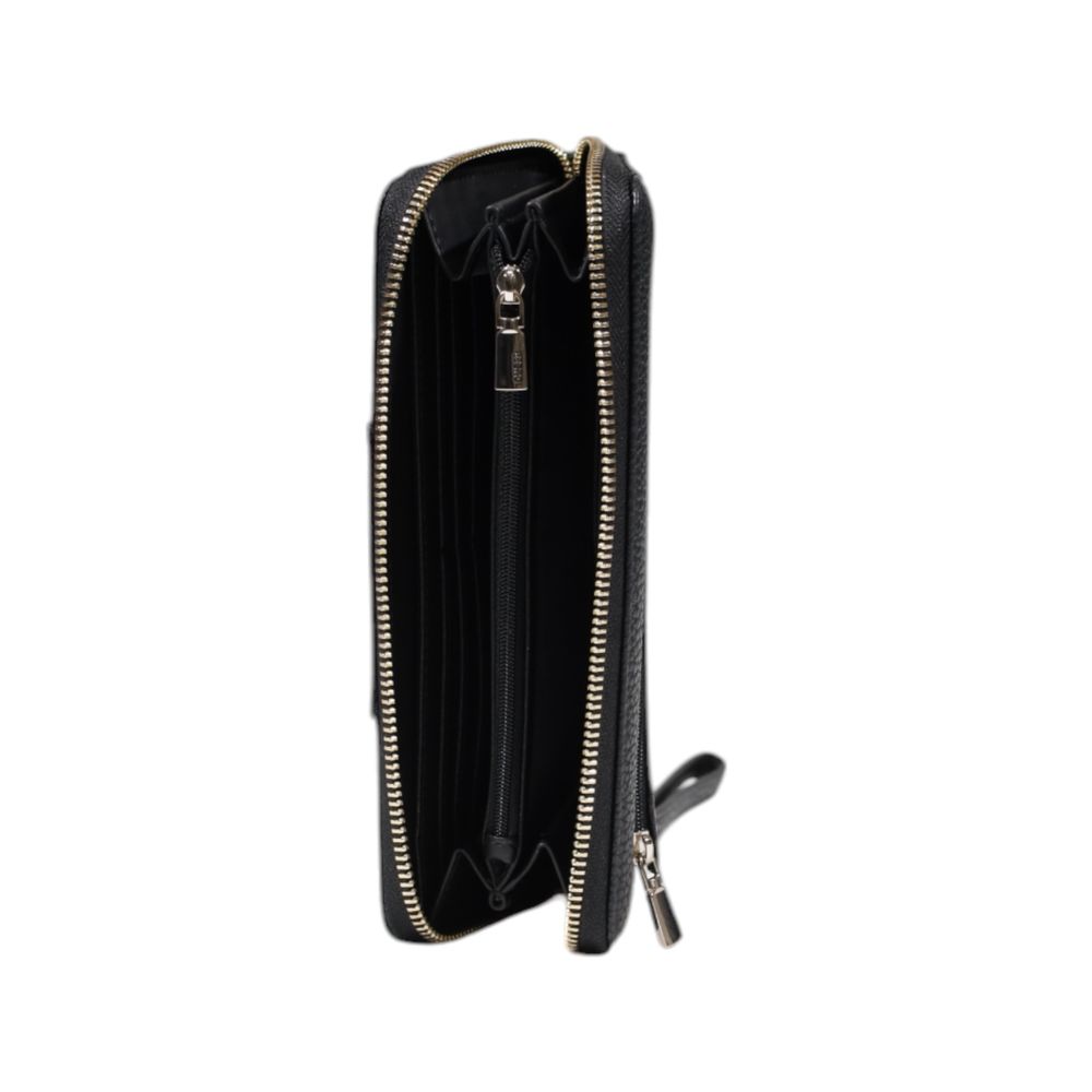 Billetera de Polietileno Negra Guess
