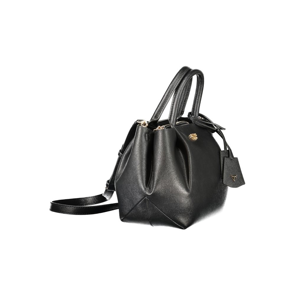 Guess Jeans Black Polyurethane Women's Handbag