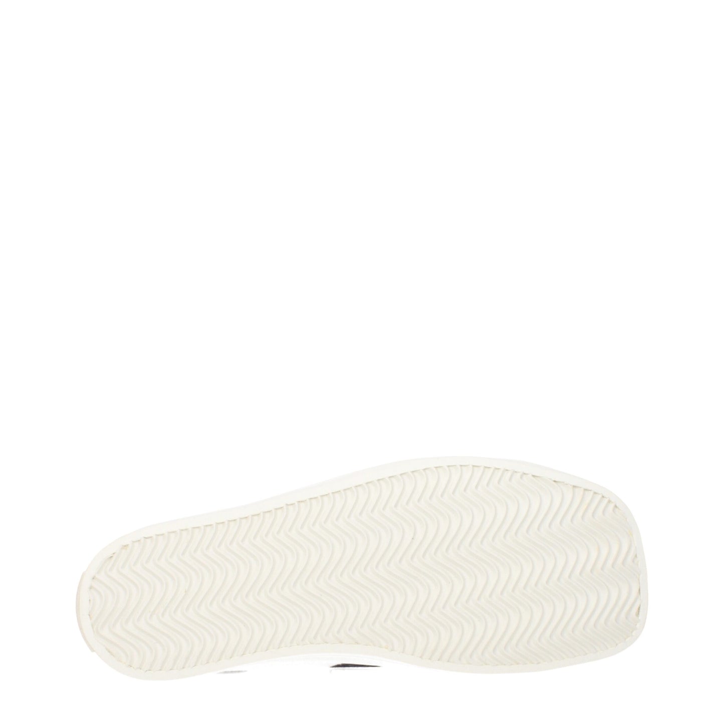 Baskets basses en tissu blanc Moschino