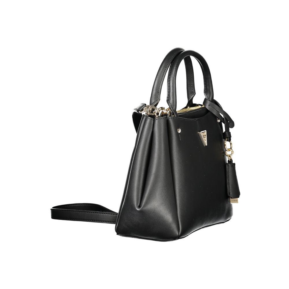 Guess Jeans Nero Poliuretano Bolso de Mujer