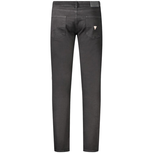 Guess Jeans Nero Algodón Jean Pitillo de Hombre