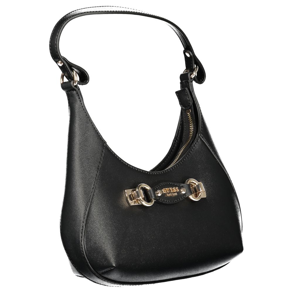 Guess Jeans Black Polyurethane Women's Handbag