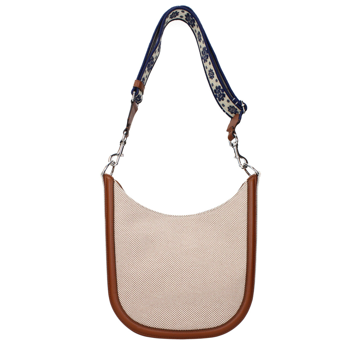 Valentino Garavani Beige Fabric Shoulder Bag