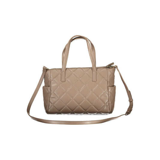 Bolso de mujer de poliuretano marrón Mario Valentino