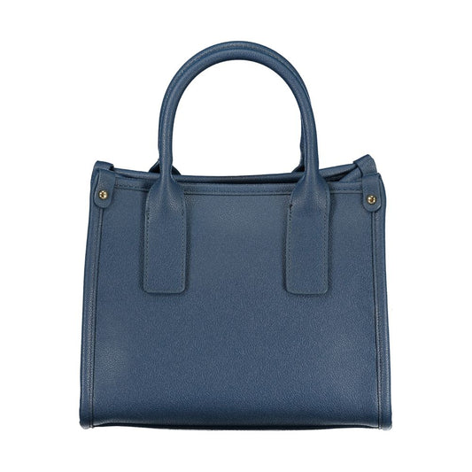 Bolso de mujer de poliuretano azul Mario Valentino
