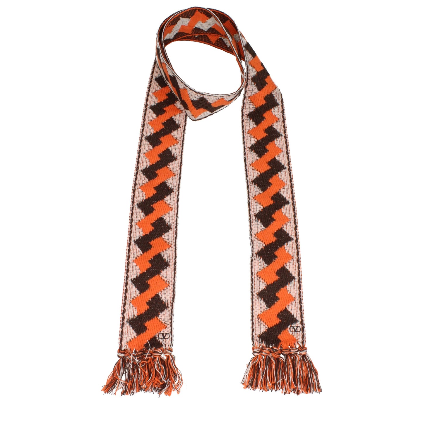 Pañuelo foulard de algodón multicolor Valentino Garavani