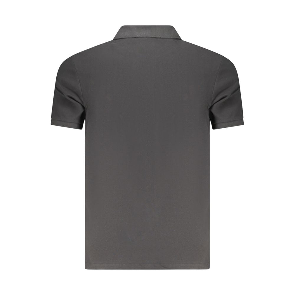 Polo Calvin Klein de algodón negro para hombre