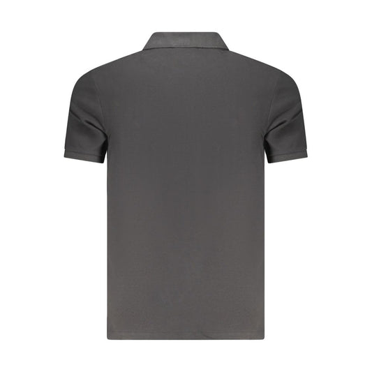 Polo Calvin Klein de algodón negro para hombre