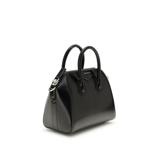 Bolso de mano Givenchy de piel de becerro negra Bos Taurus