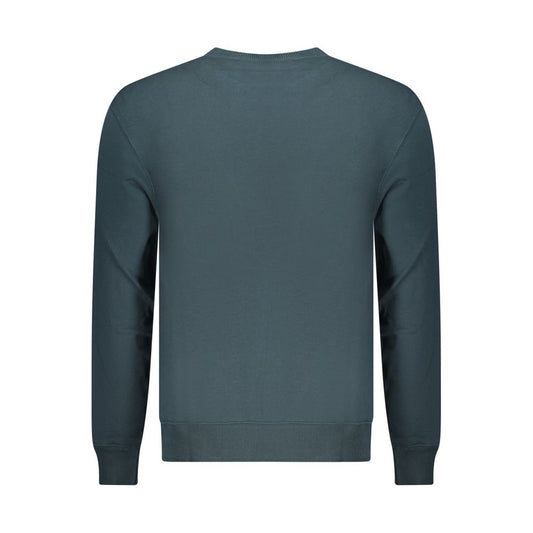 Sudadera de algodón azul para hombre Calvin Klein