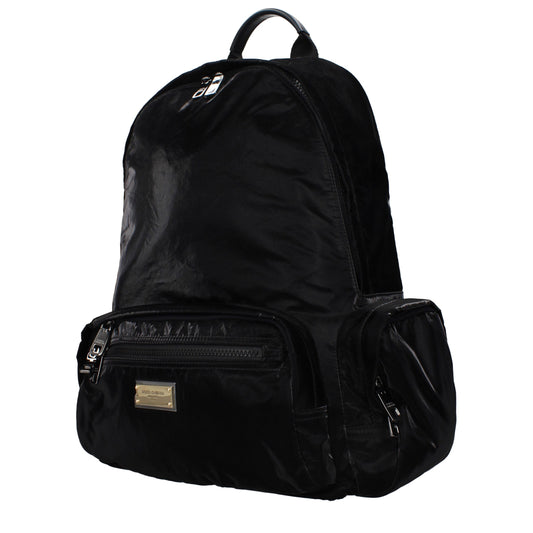 Mochila Dolce & Gabbana de nailon negro