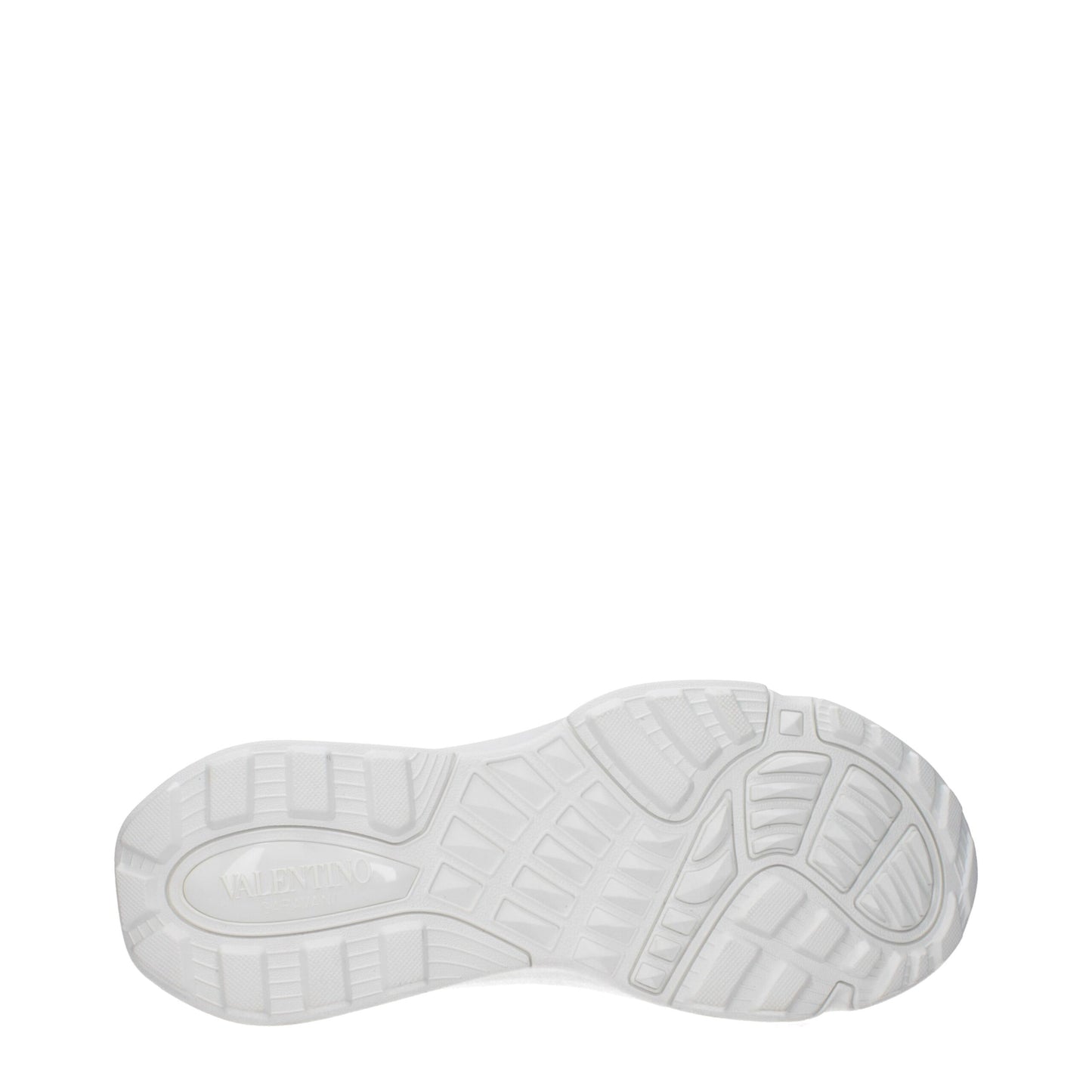 Valentino Garavani White Fabric Sneakers