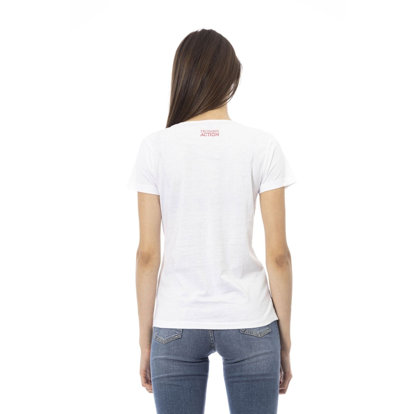 Women's Trussardi Action T-shirt 90% cotton