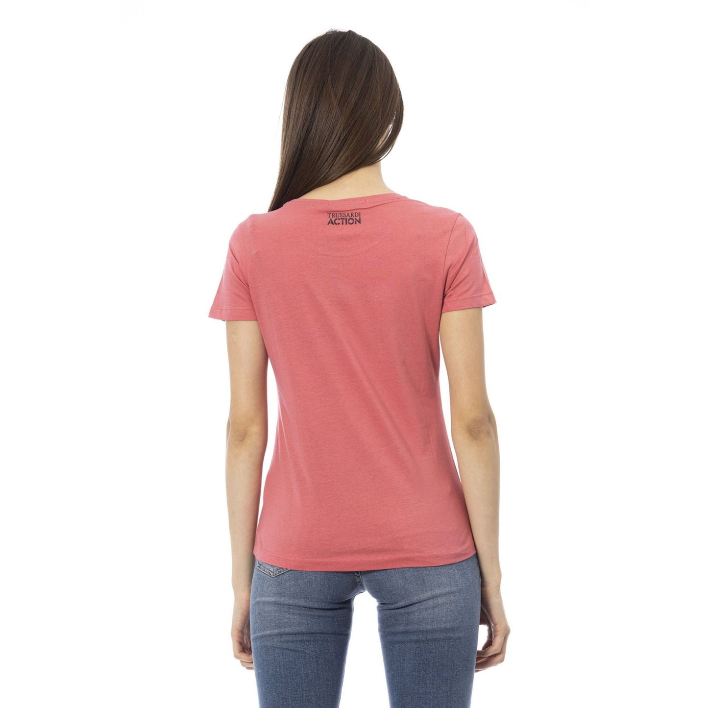 Women's Trussardi Action T-Shirt 90% Cotton