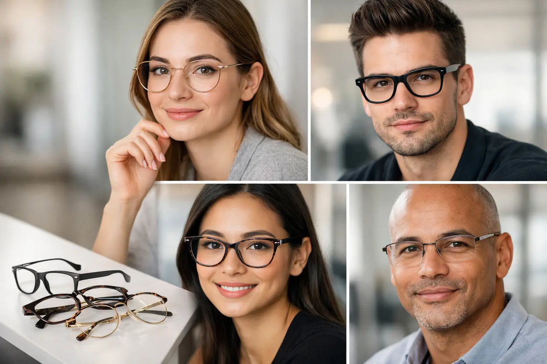 Guía de gafas según rostro para acertar