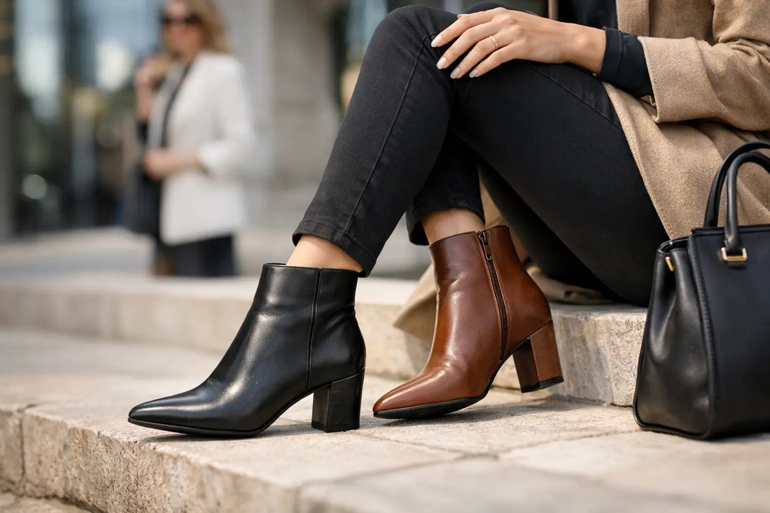 Botines de piel mujer para elevar tu estilo