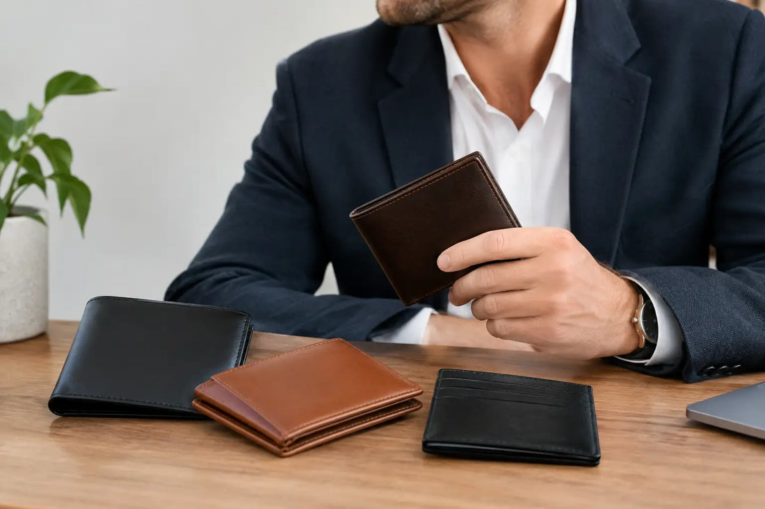 Guía de carteras para hombre con estilo