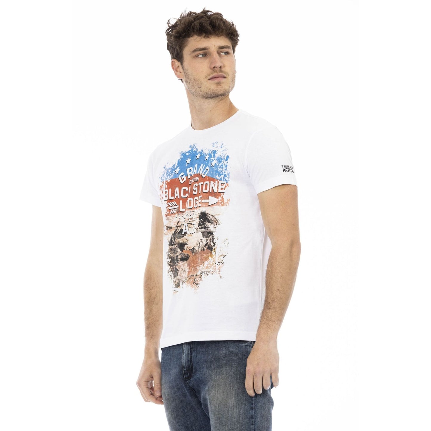 Men's Trussardi Action T-shirt 90% cotton