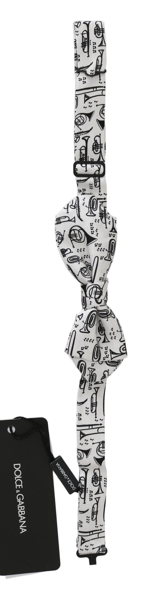Pajarita Ajustable Papillon Instruments Blanca Dolce & Gabbana para Hombre