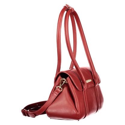 Sac femme en polyuréthane rouge Mario Valentino