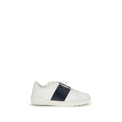 Zapatillas Valentino Garavani Azul Cuero Modelo Bos Taurus Low Top