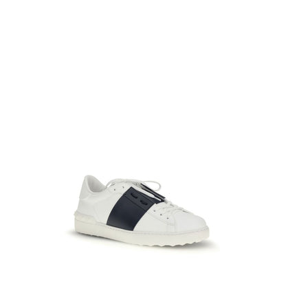 Zapatillas Valentino Garavani Azul Cuero Modelo Bos Taurus Low Top
