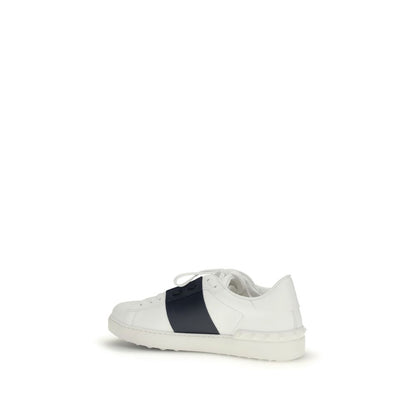 Zapatillas Valentino Garavani Azul Cuero Modelo Bos Taurus Low Top