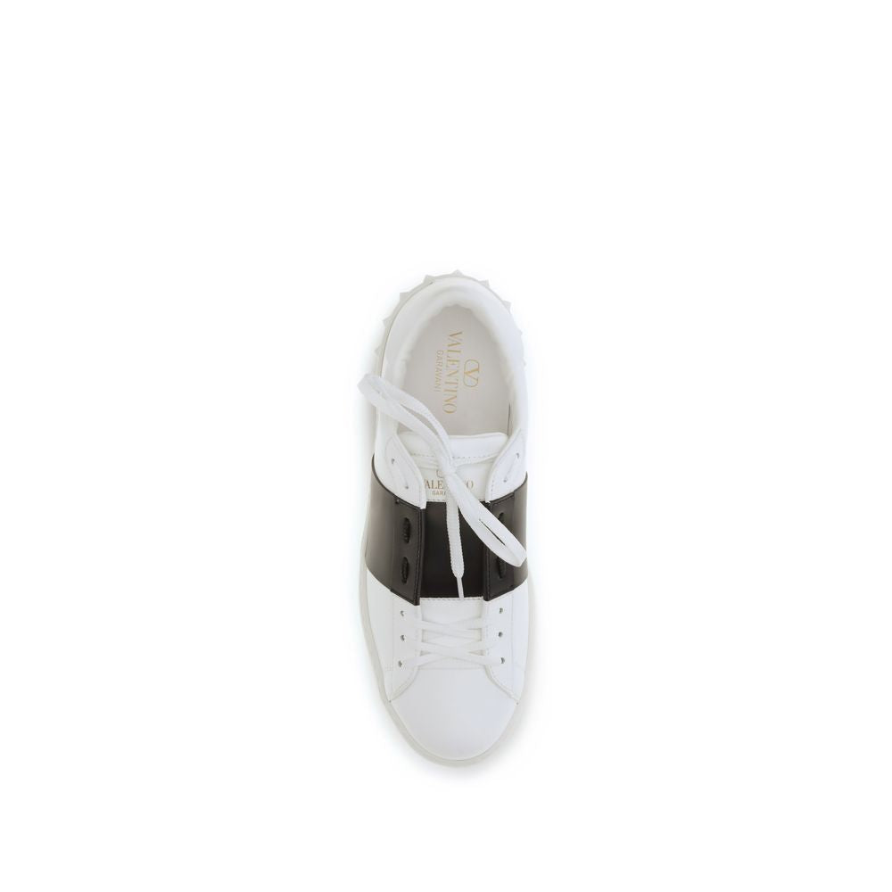 Zapatillas Valentino Garavani Azul Cuero Modelo Bos Taurus Low Top