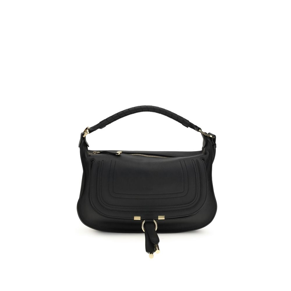 Chloé Sac Bandoulière Noir Cuir De Veau Bos Taurus