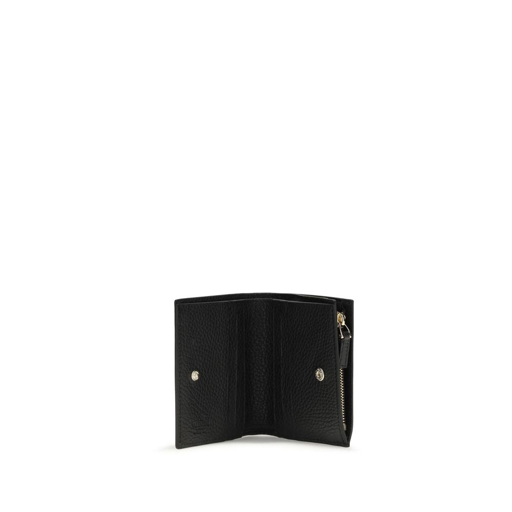 Cartera Valentino Garavani Negra de Cordero Ovis Aries Aries
