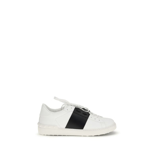 Zapatillas bajas Valentino Garavani de piel de becerro blanca Bos Taurus
