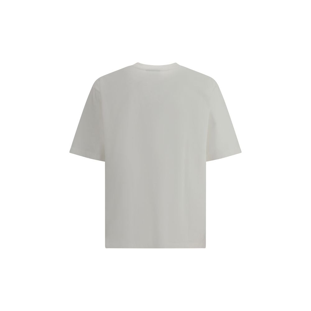 White Dsquared² Basic Design Cotton T-shirt