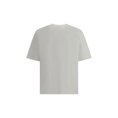 White Dsquared² Basic Design Cotton T-shirt