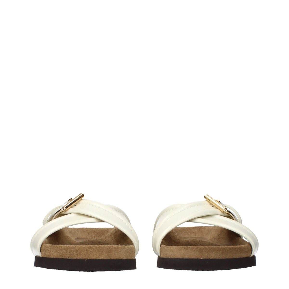 Valentino Garavani Beige Leather Slipper Sneakers
