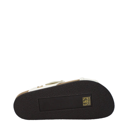 Valentino Garavani Beige Leather Slipper Sneakers