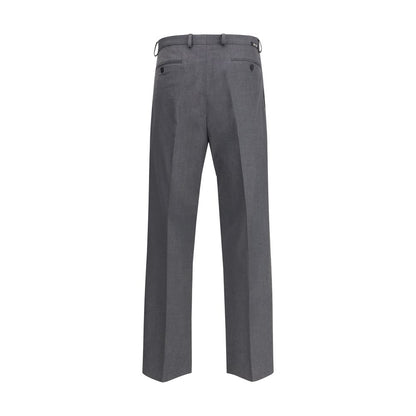 Prada Gray Wool Oves Aries Dress Pants
