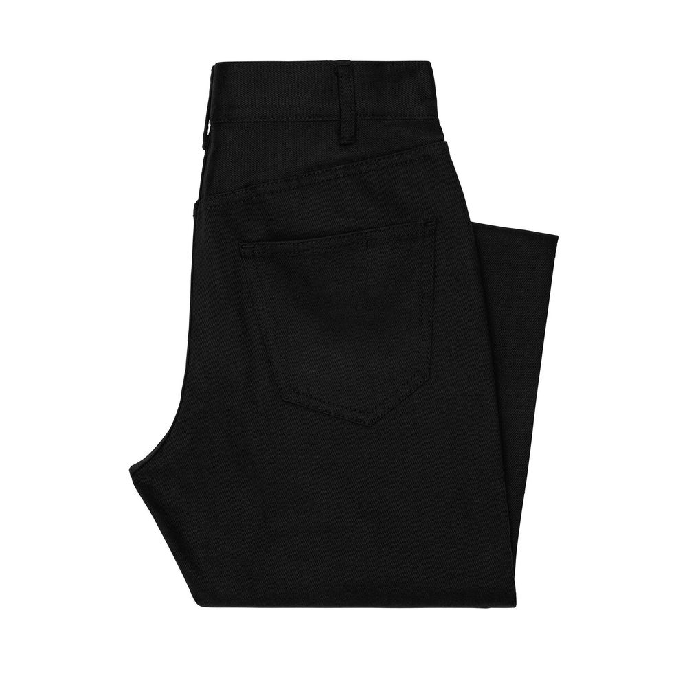 Jeans Skinny Céline noirs en coton et coupe ajustée