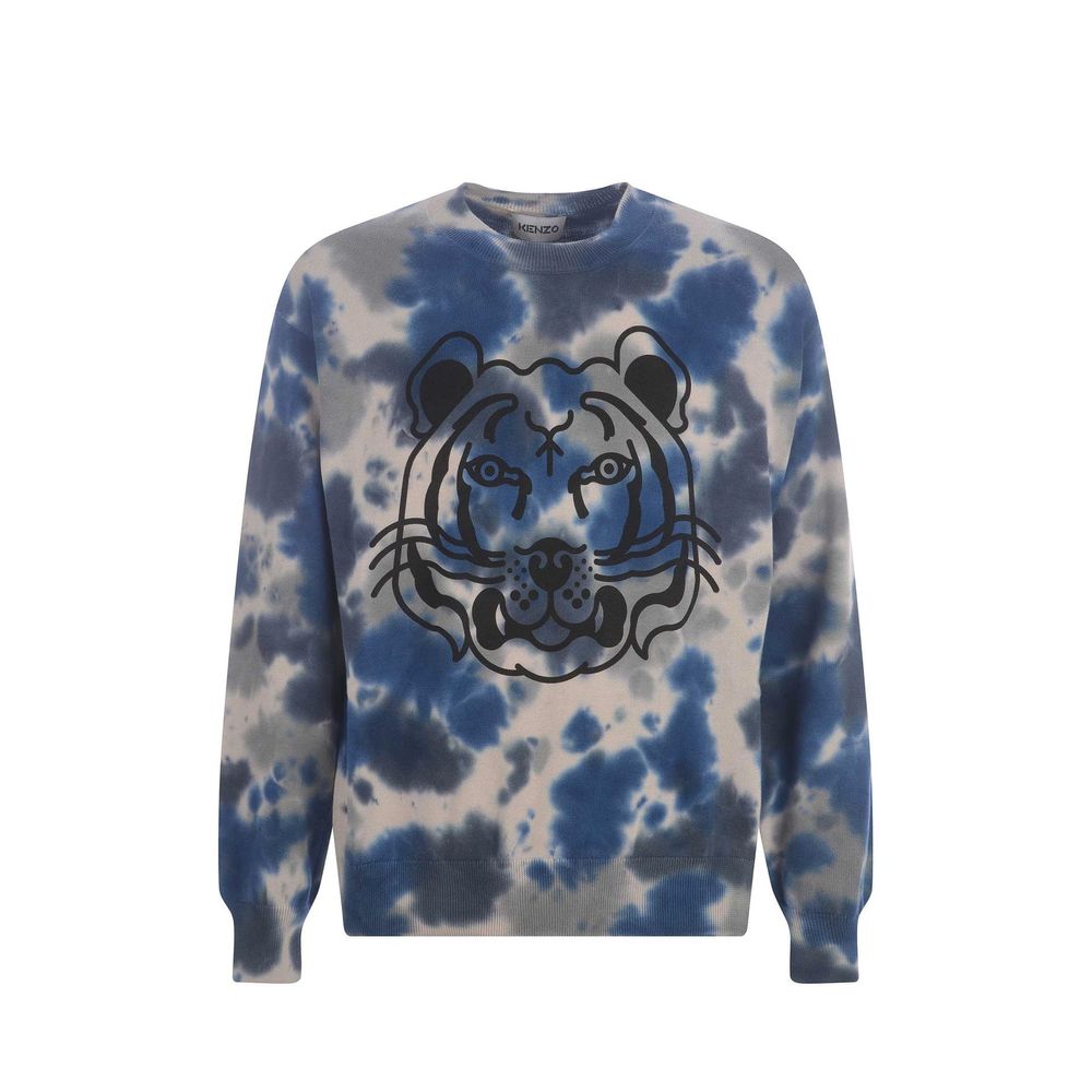 Sudadera de algodón gris Kenzo