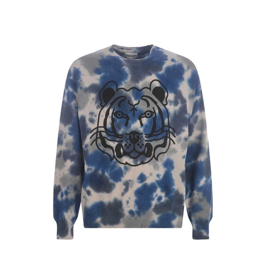Sudadera de algodón gris Kenzo