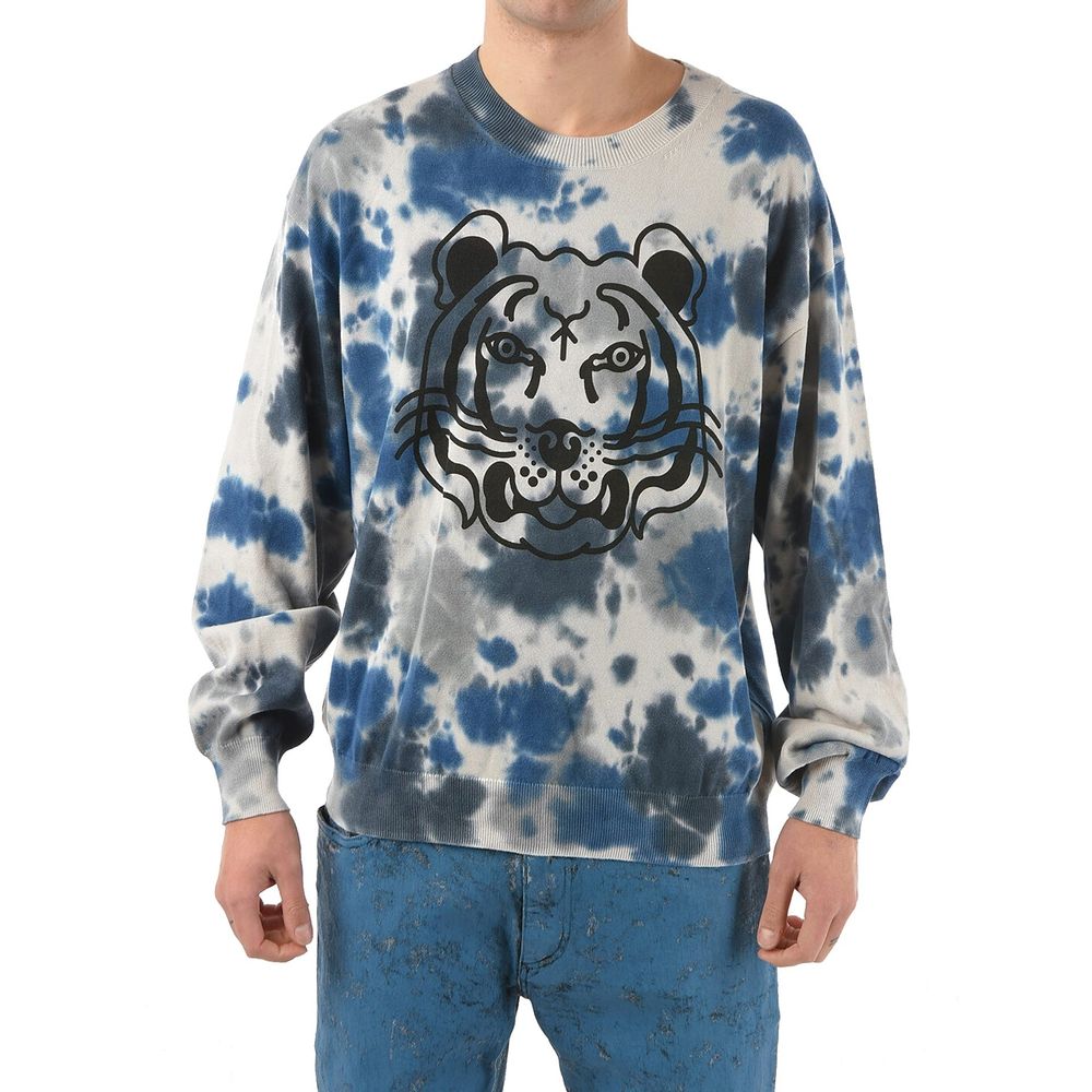 Sudadera de algodón gris Kenzo