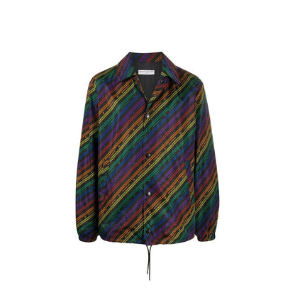 Givenchy Chaqueta Shell De Poliamida Negra Para Hombre