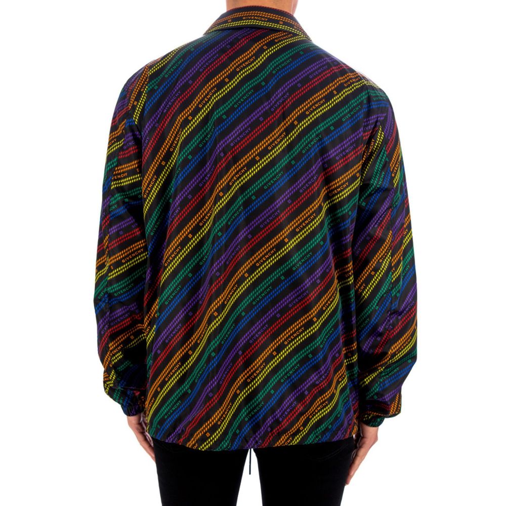 Givenchy Chaqueta Shell De Poliamida Negra Para Hombre