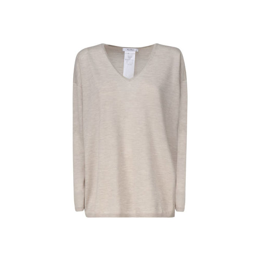 Suéter de cachemir beige Max Mara