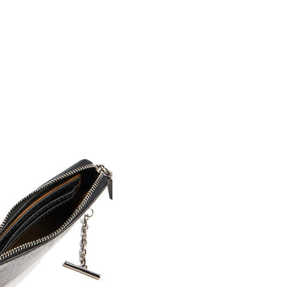 Bolso de mano Alexander McQueen de piel de becerro negra