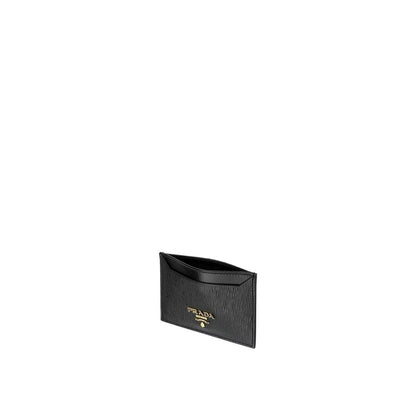 Prada Cartera de Piel de Becerro Negra