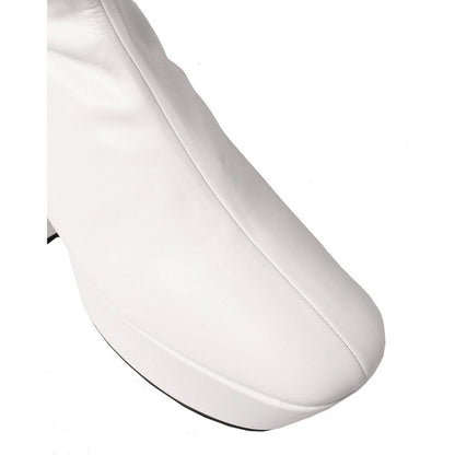 Botas Prada de Polietileno Blanco con Cordones