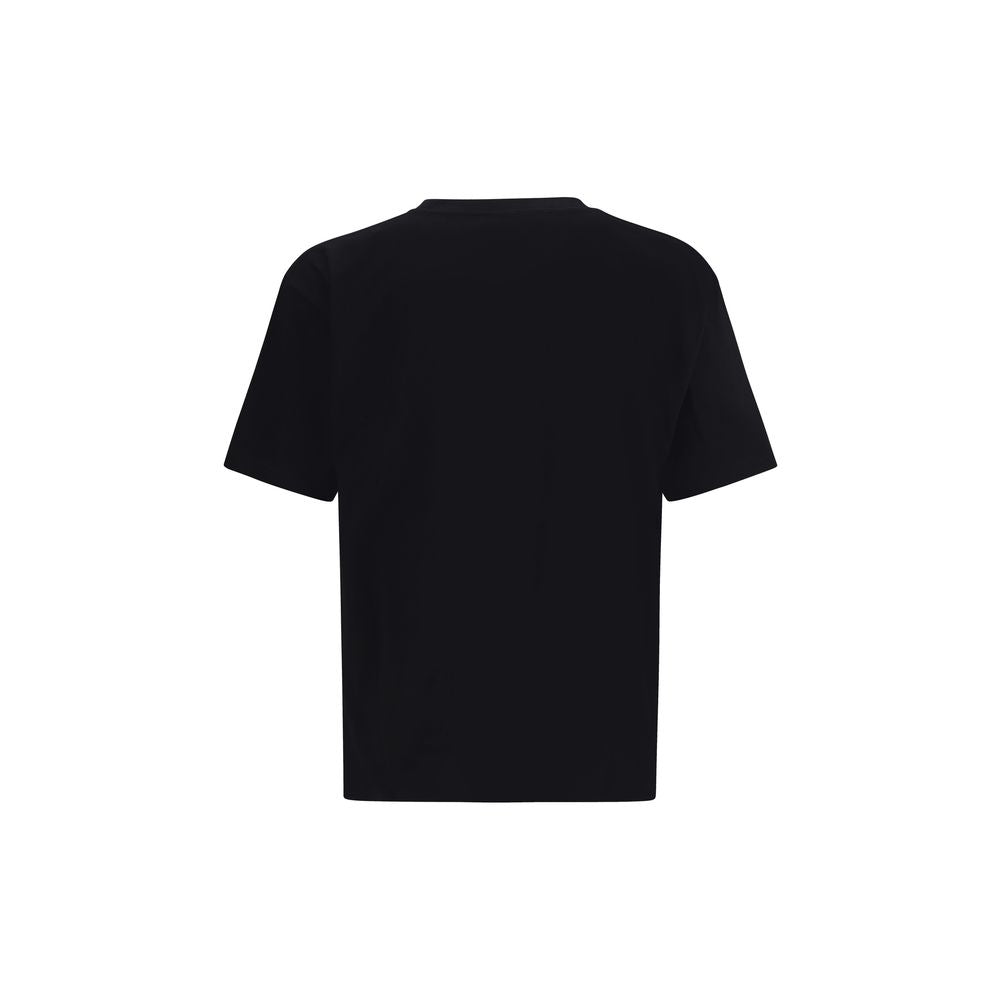 Valentino Garavani T-shirt en Coton Noir Coupe Standard