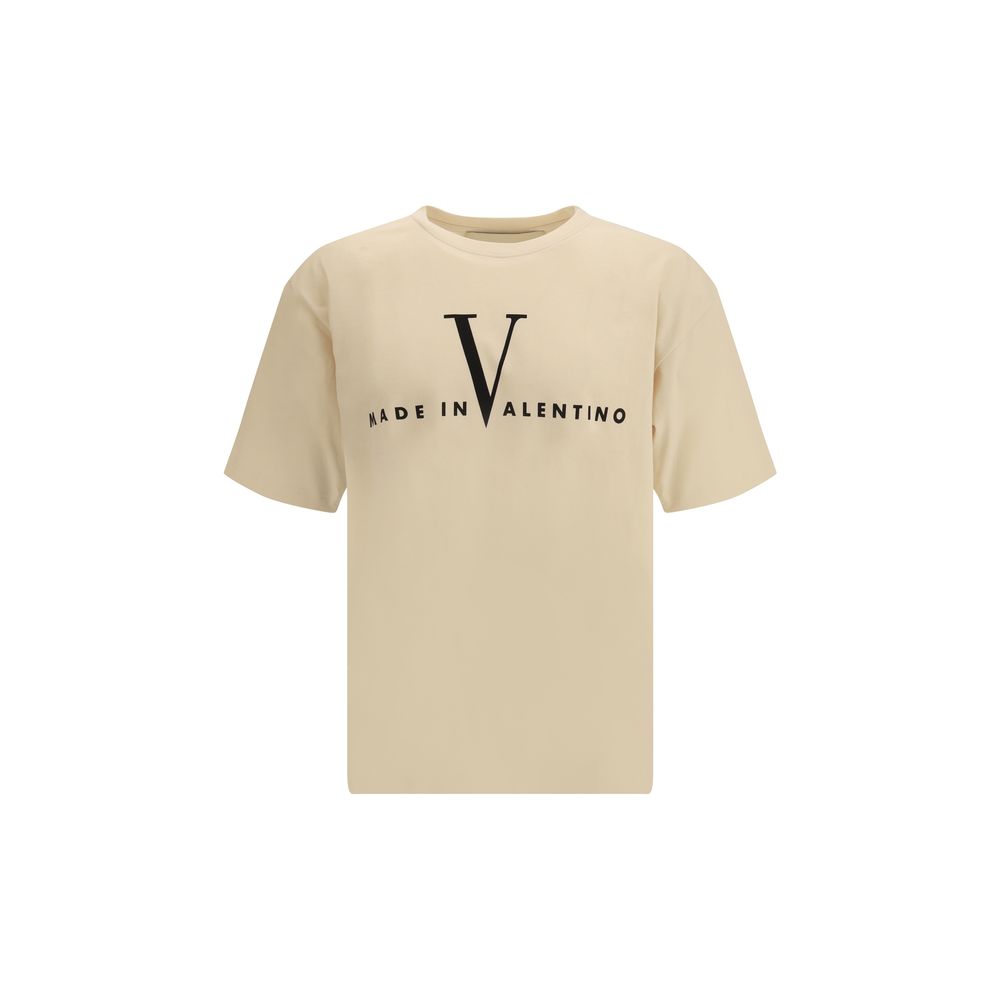 T-shirt en coton Valentino Garavani beige