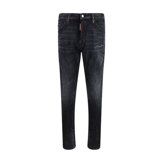 Dsquared² Jeans de algodón negro