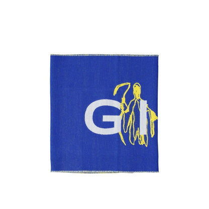 Givenchy Blue Silk Scarf - Precise Knots Without Excessive Bulk